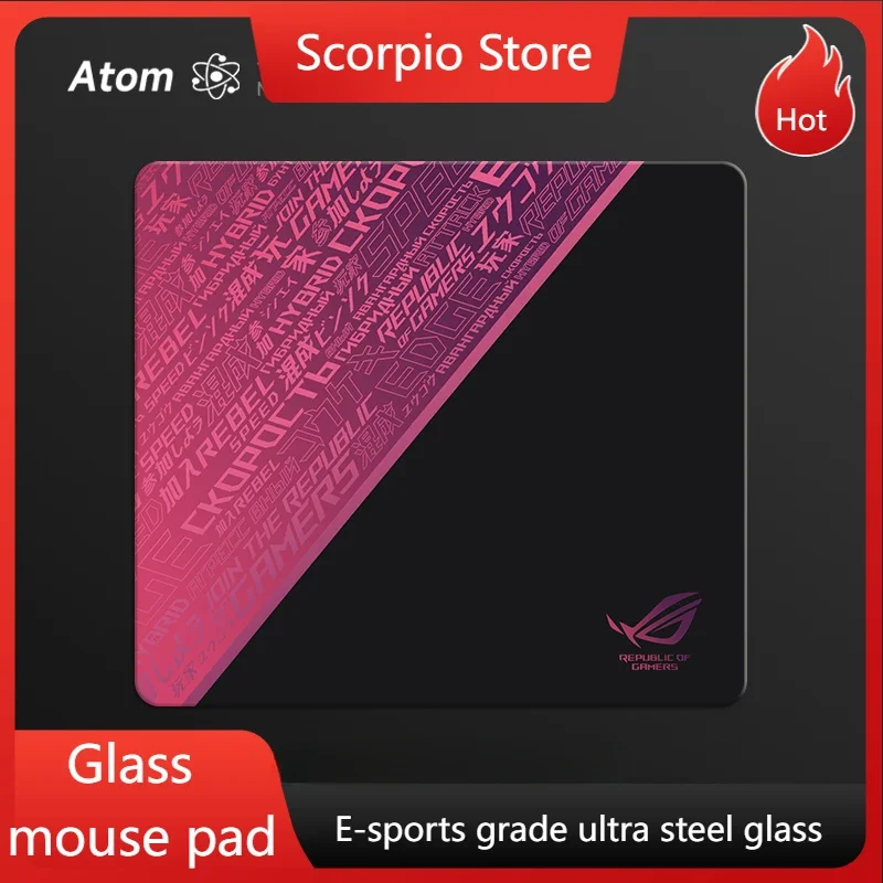 Sky Pad Photovoltaic Glass Mouse Pad Custom ROG Toughened Upgrade Large MousePad Xxl for VALORANT Cs2 FPS E-Sports Gaming Pad