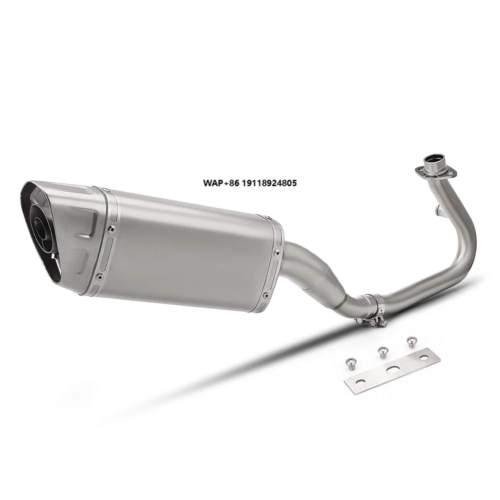 Motorcycle Full Systems Exhaust Escape Moto Special Accessories Link Pipe Slip on for Italjet Dragster 125 200