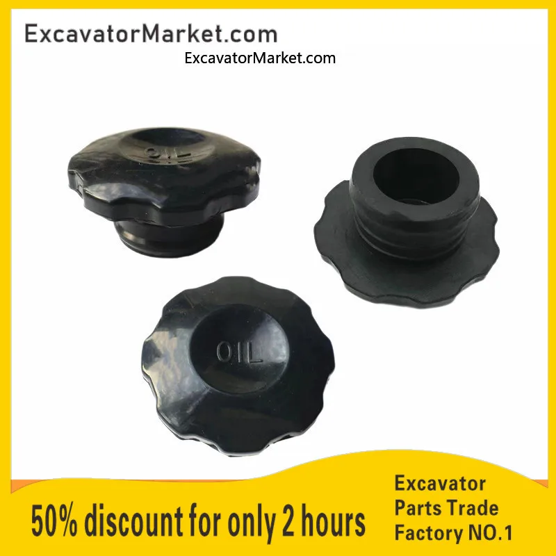 For KOMATSU PC engine oil cover 4D 6D102 large machine head PC60 100 120 200 210 220 oil cover Excavator Spare