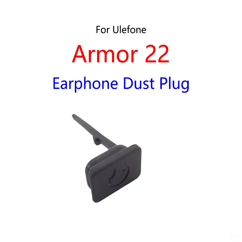 For Ulefone Armor 22 Type-C Charge Plug USB Charging Port Protector Cover TF SIM Earphone Dust Plug