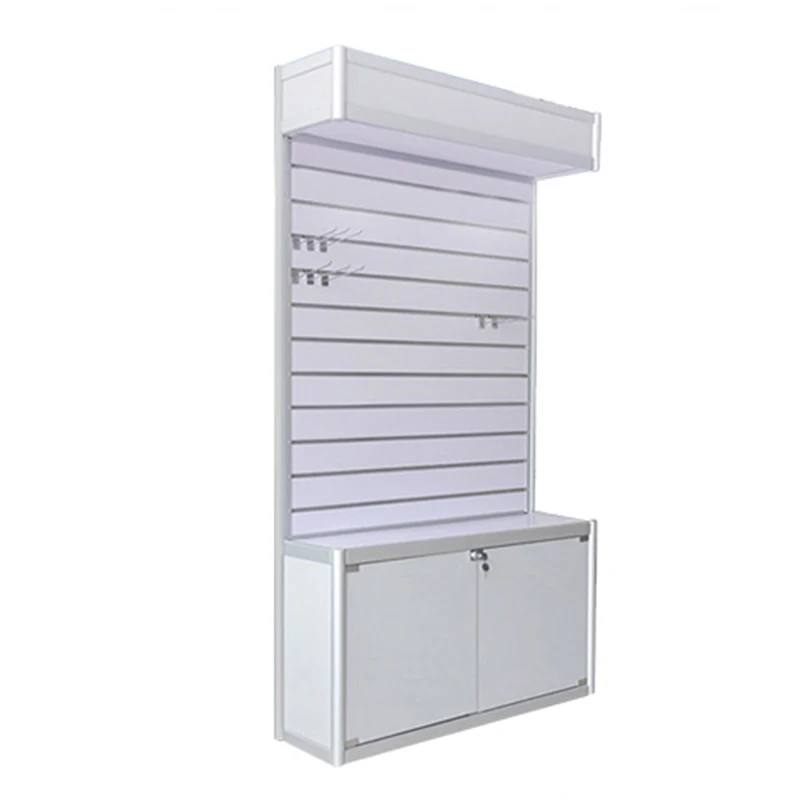 Custom.Slatwall Backing Boutique Handy-Zubehör Displayständer/hängender Displayständer