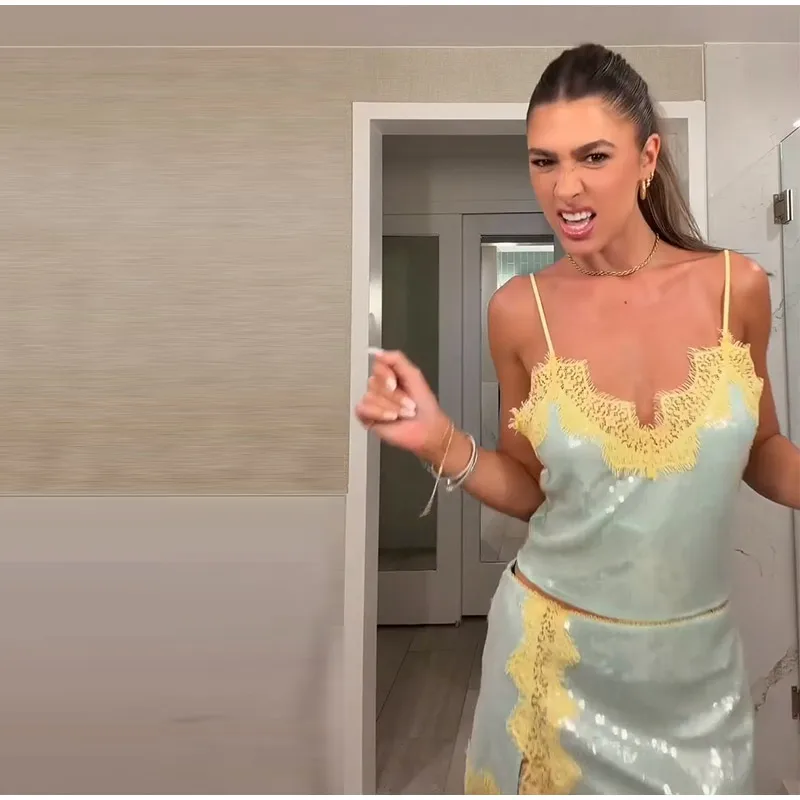 The Ibiza Shimmer Sequined Two-Piece. S9e587bcd772443b5a4d362c3966e2b52S