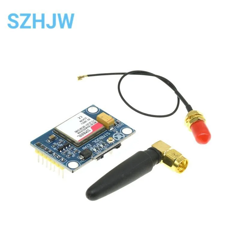 SIM800L V2.0 5V Wireless GSM GPRS MODULE Quad-Band W / Antenna Cable Cap