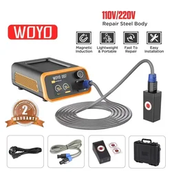 New WOYO PDR007 Profession Car Dent Repair Tool Auto Body Paintless Dent Puller Sheet HOTBOX Induction Heater Metal Repair Kits