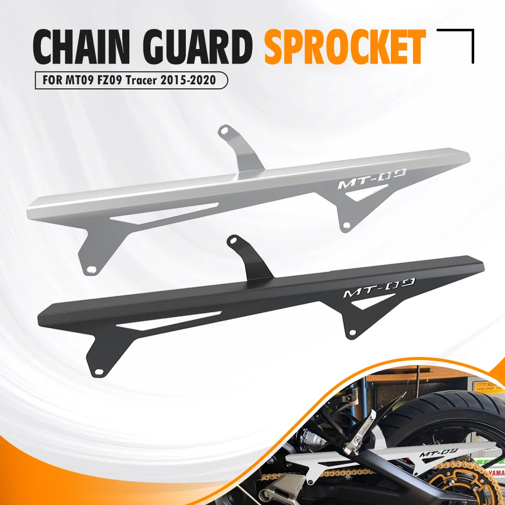 

For Yamaha MT 09 MT09 MT-09 Tracer 2015 2016 2017 2018 2019 2020 Motorcycle Wheel Chain Guard Cover Protection FZ09 FZ 09 FZ-09