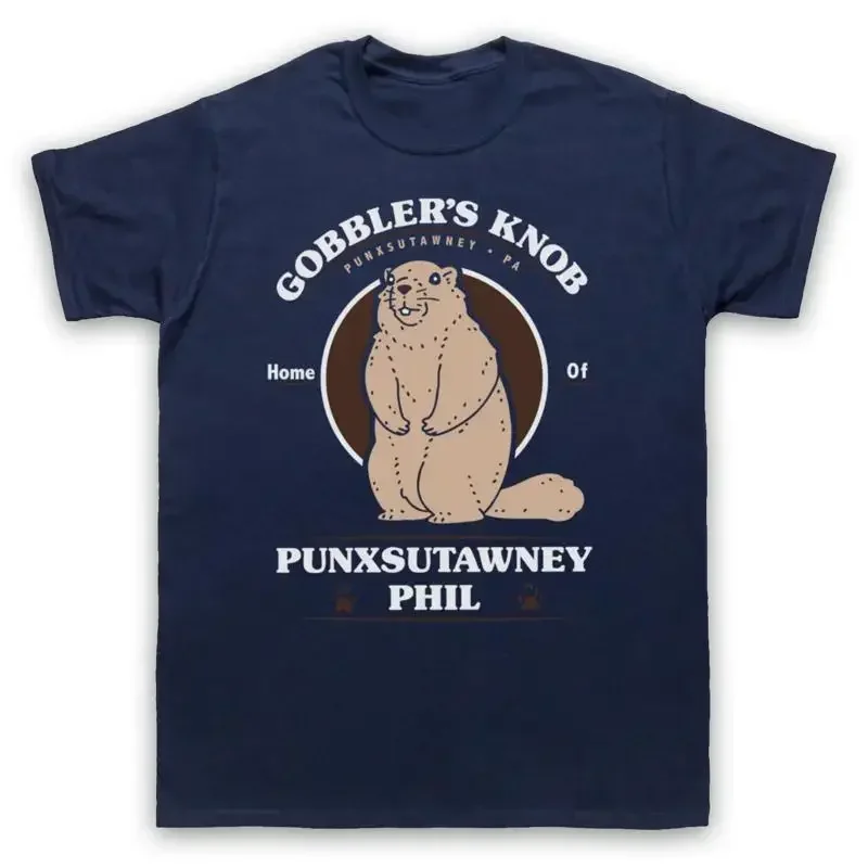 GROUNDHOG DAY GOBBLER'S KNOB PUNXSUTAWNEY PHIL THANKSGIVING MENS WOMENS T SHIRT