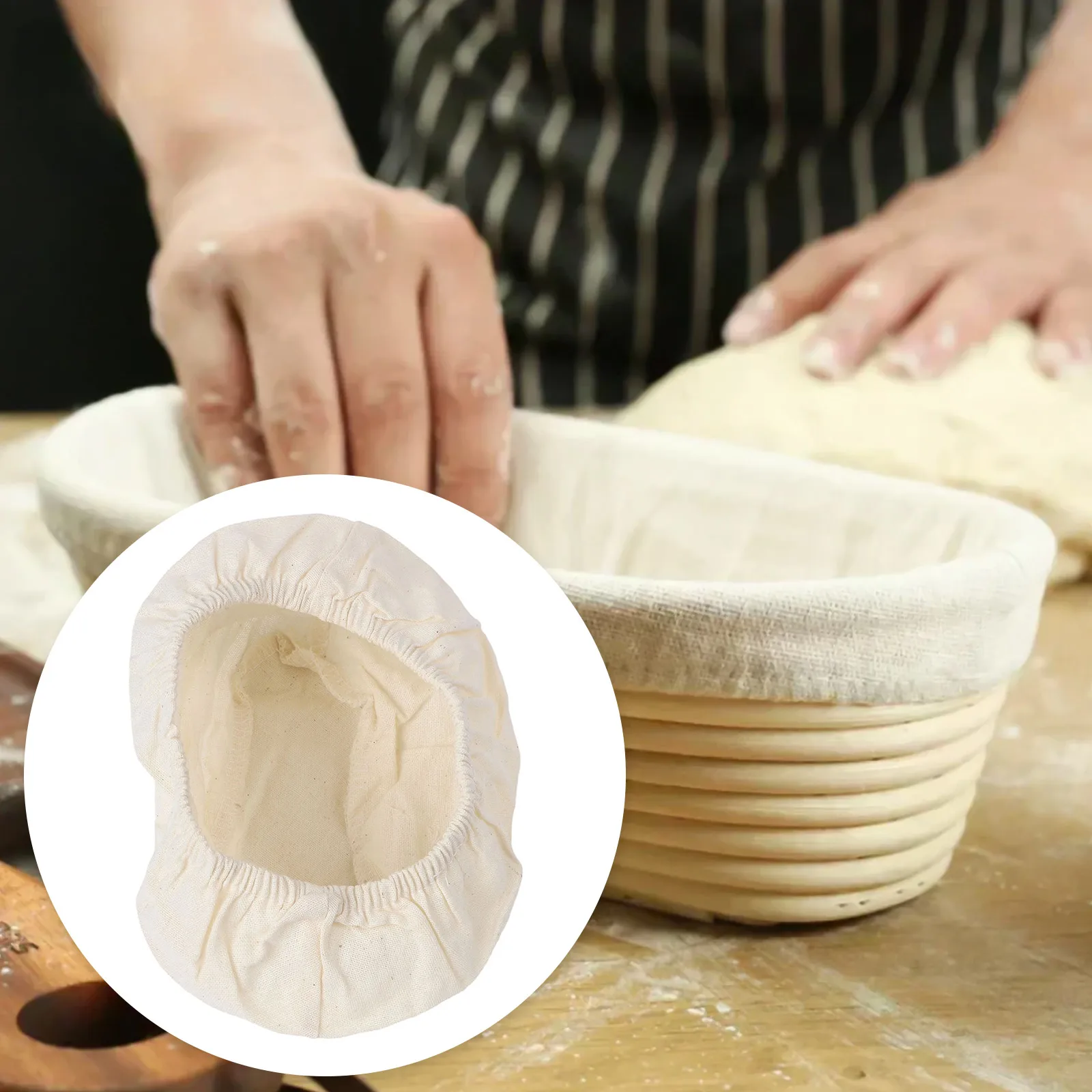 For Baking Bread Fermentation Basket Home Cooking Round And Oval Basket Accessory Professional Quality Results