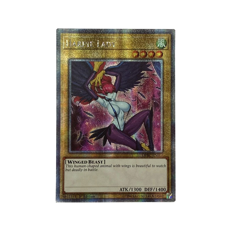 

ORICA YUGIOH DIY Proxy Cards Harpie Lady Mai Valentine Kujaku Mai Non-Original TCG Children's Gift English Collection Card Toys