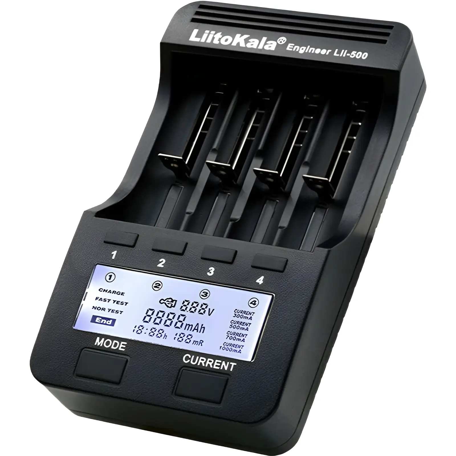 LiitoKala LII-500 Inteligente Universal LCD LI-ion Ni Mh AA AAA 10440 14500 16340 17335 17500 18490 17670 18650 Carregador de Bateria