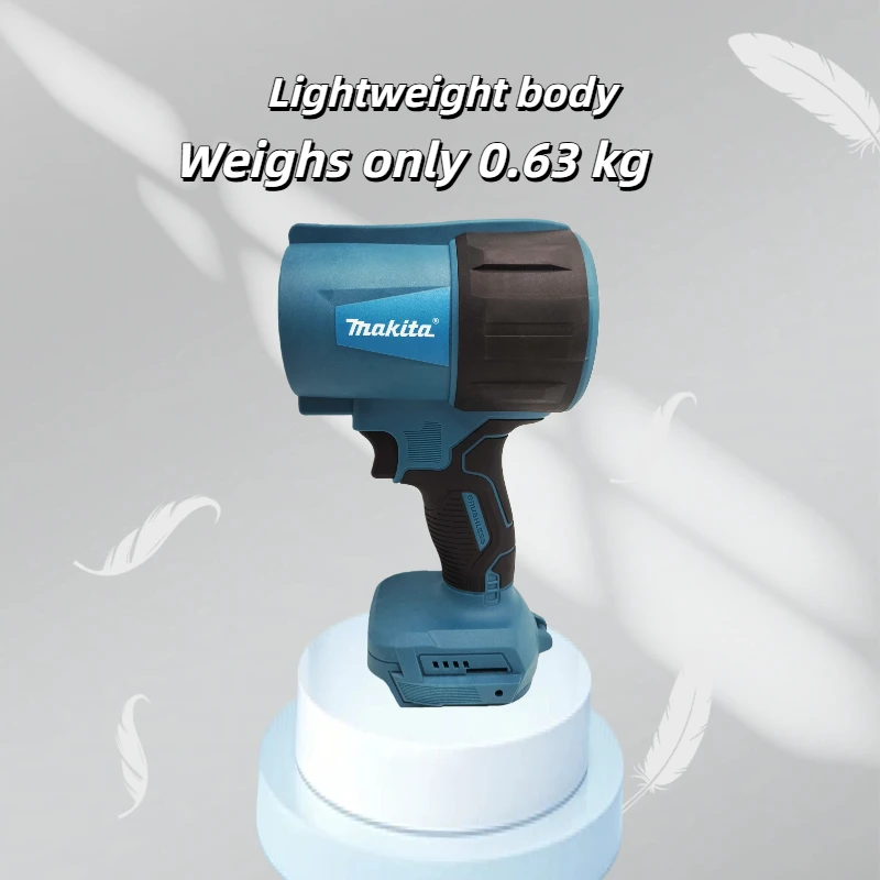 Makita 18V 30000RPM Turbo Blower: Rechargeable Electric Air Duster for Car Cleaning (Bare Machine)