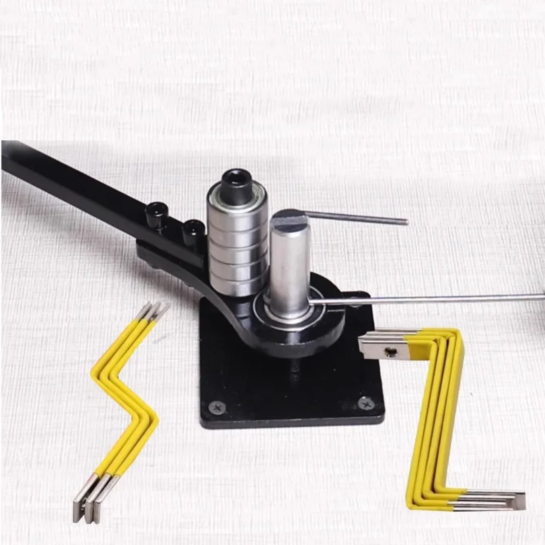 Manual 90 Degree Right Angle Bending Machine Copper Busbar Copper Strip Steel Wire Flat Iron Bending Tool