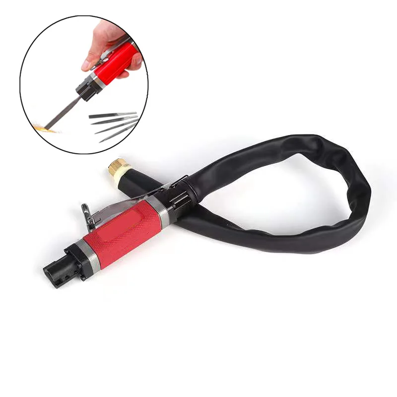 Quality Pneumatic Air File Tool Reciprocating File Wood Furniture Polishing Tools File Polisher Narrow Gap Wood Crafts