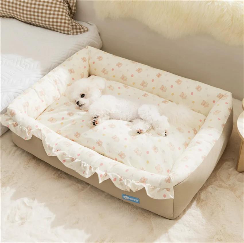 Comfortable Plush Pet Sofa Bed, Dog Bed, Cat Bed, Year-round Warm Shelter, Suitable for Scenarios: Bedroom, Living Room, Balcony