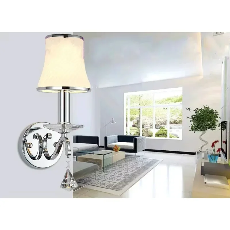 Modern Brief Crystal Decorative Fashion Bed-lighting Aisle Stair Wall Lamp