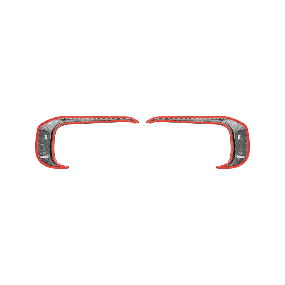 KM Carbon Fiber Car  Grille Frame MSY Kburning Engine Bumpers Compatible with  9Y0.1 SD Model