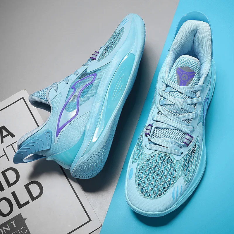 

Баскетбольная обувь Молодежная амортизирующая износостойкая противоскользящая устойчивая поддержка Мужская и женская спортивная обувь