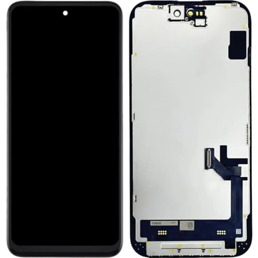 آيفون 15 استبدال الشاشة آيفون 15 استبدال الشاشة مع A2846 A3089 A3092 A3090 شاشة الكريستال السائل محول الأرقام اللمس Asse #2