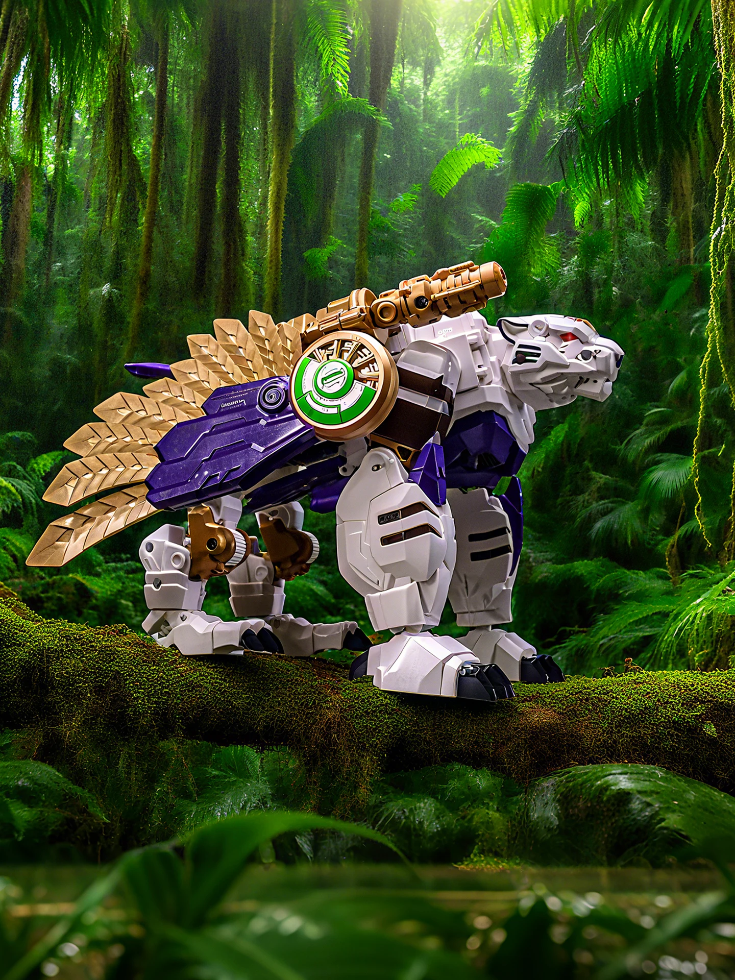 ของเล่นโมเดลแอ็คชั่นฟิกเกอร์ ลี่เจียง ไทเกอร์ฮอว์ก ทูฟอร์มส์ บีดับเบิลยู แปลงร่างได้ ขนาด 25.5 ซม. ของสะสม