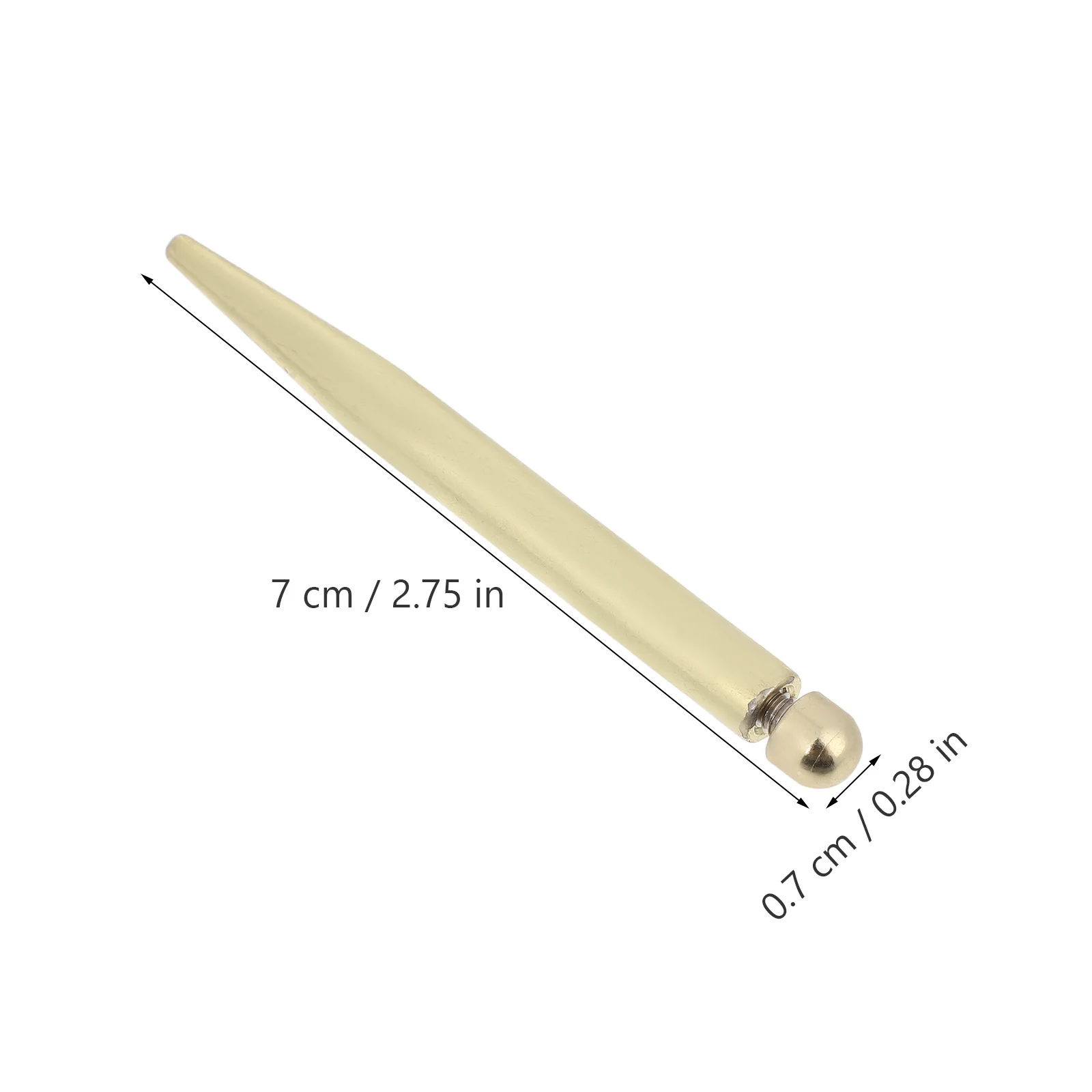 6 قطعة إطار صور أكريليك ذهبي مسامير المواجهة تصميم موضوع واضح لملصقات سطح المكتب علامات إطار الصورة دعم تصاعد #4