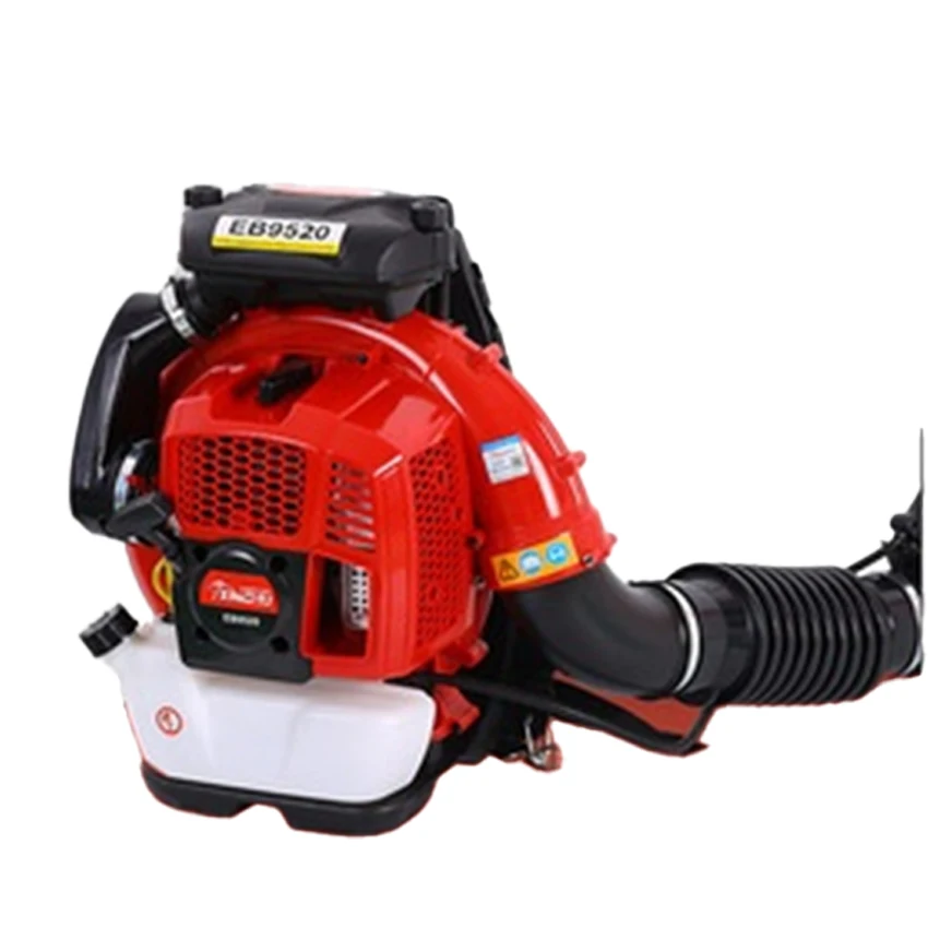 

Двухтактный газовый вентилятор мощностью 4,8 кВт EB9520, вакуумный рюкзак для листьев, мощный снегоочиститель, парк, удаление лиственных дорог, газогаситель Win