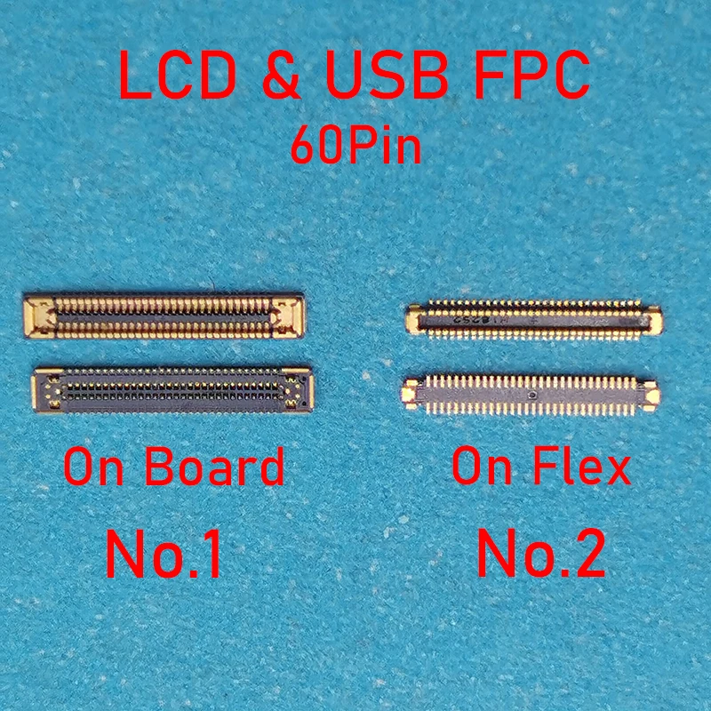 2-10 pces bateria display lcd conector de carregamento usb wifi antena fpc a bordo para samsung s22 ultra plus s22u 5g s908 s901 s906 u