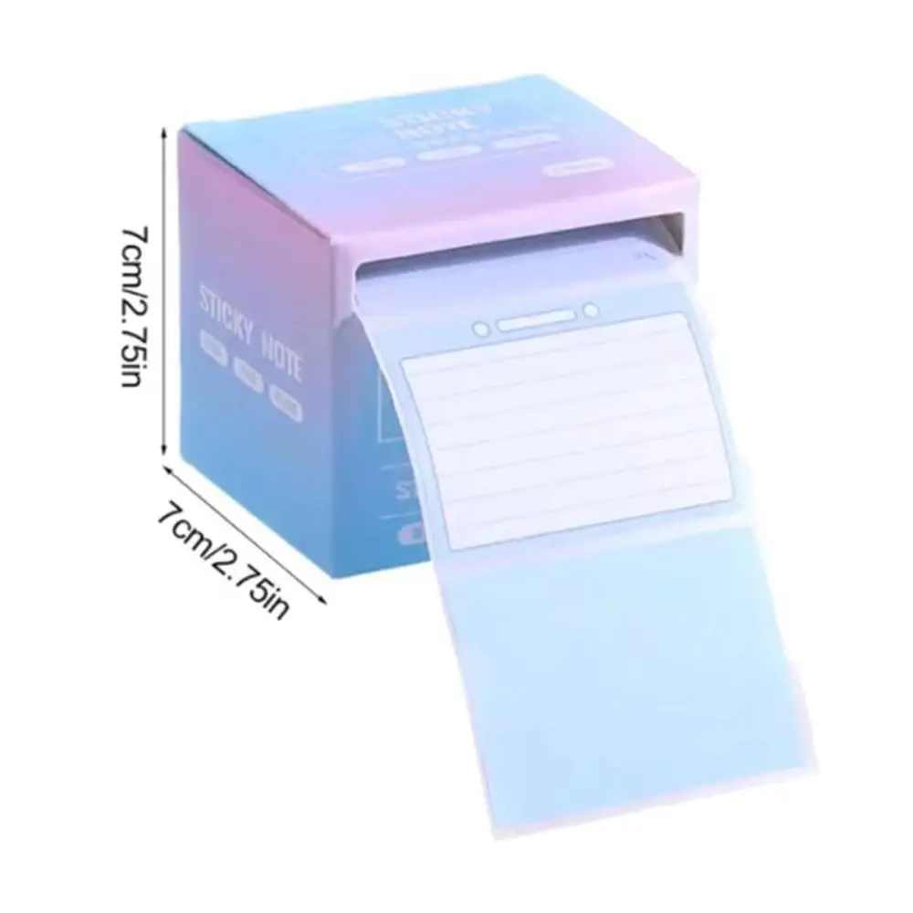 To Do List Drawer Self-Stick Notepads Journal Agenda Reading Notes Pull Out Roll Note Stickers Adhesive Labels Decorative