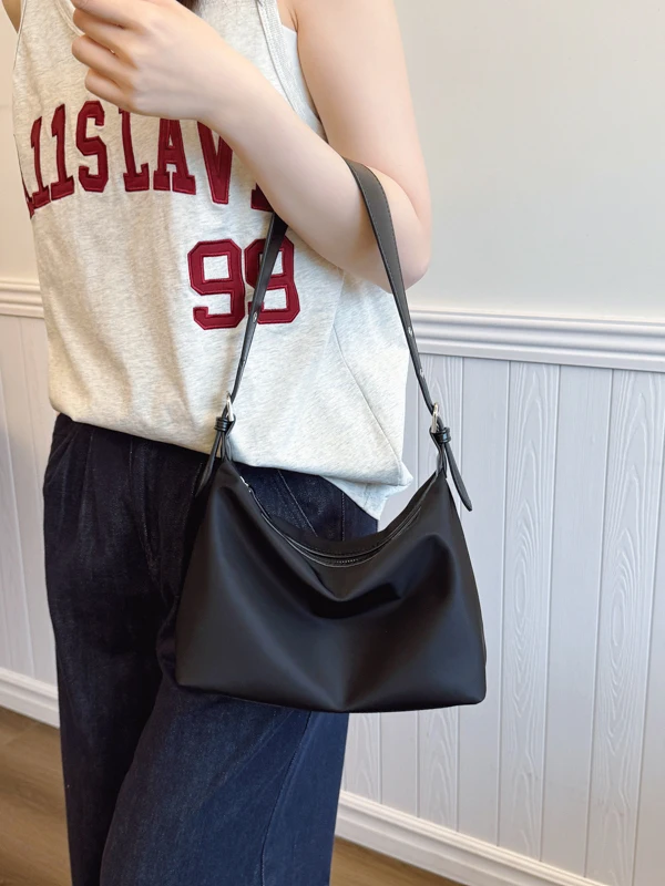 

Faionable Casual Women's INS Single oulder Bag Large Capaci Slant Cross Underarm Bag Soft PU Leather Daily Match