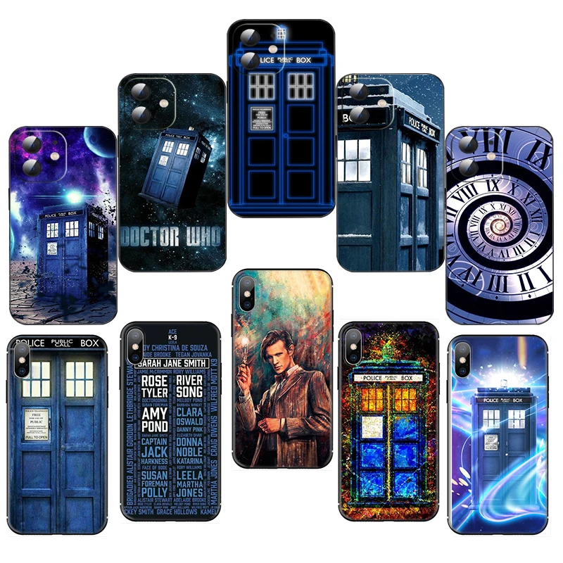 

GH3 D-Doctor T-tardis Soft Silicone Case for Redmi Xiaomi Note 9 9T 9S 10 10S 11 11S 4G 5G Pro Max Caver