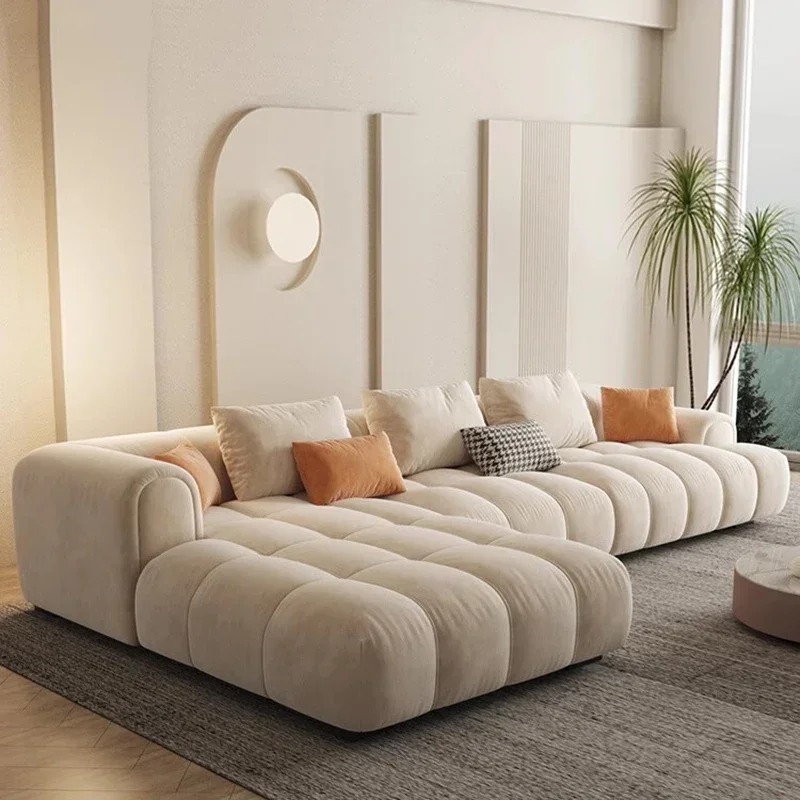 Living Room Sofas Couch Minimalist Accent Designer Floor Sofas Lounge Decor Relaxing Muebles Lounge Suite Furniture