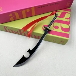 22cm Bleach Anime Replica Zanpakutō Katen Kyōkotsu Spada Arma in Metallo Modello Shunsui Kyoraku Lama Decorazione da Collezione Giocattolo Ragazzo Dropshipping All'ingrosso Vendita Calda Regali Nuovo Arrivo Regalo Sped