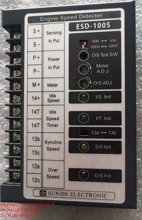 ل SUNJIN ESD-100S سرعة المحرك كشف ESD 100S ESD100S