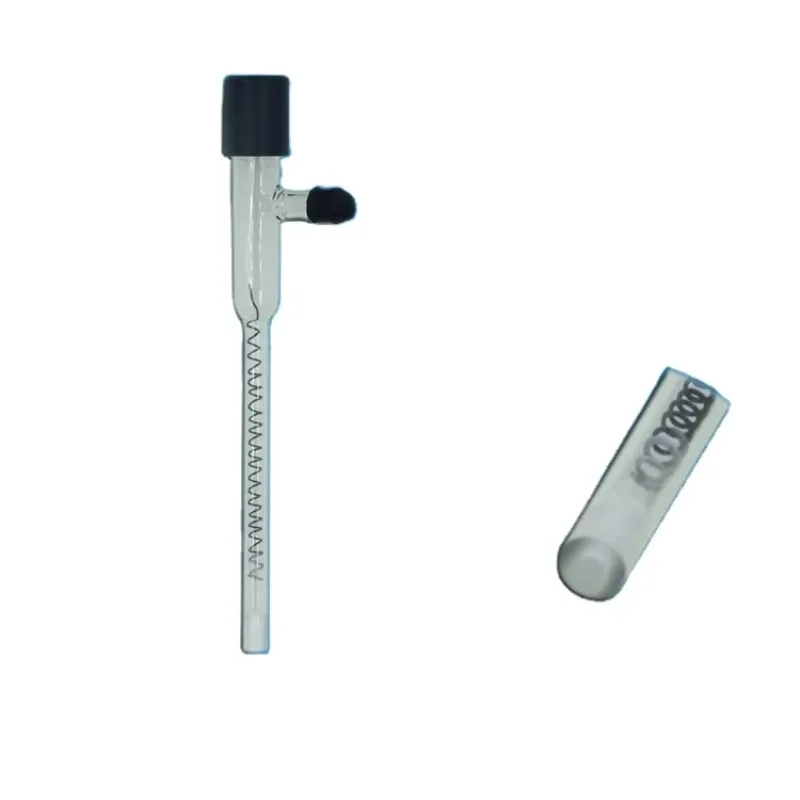 

218 Reference Electrode Shell Glass Ag/AgCl Silver/silver Chloride Single Salt Bridge Type U Insert Electrode Ref Probe Sensor