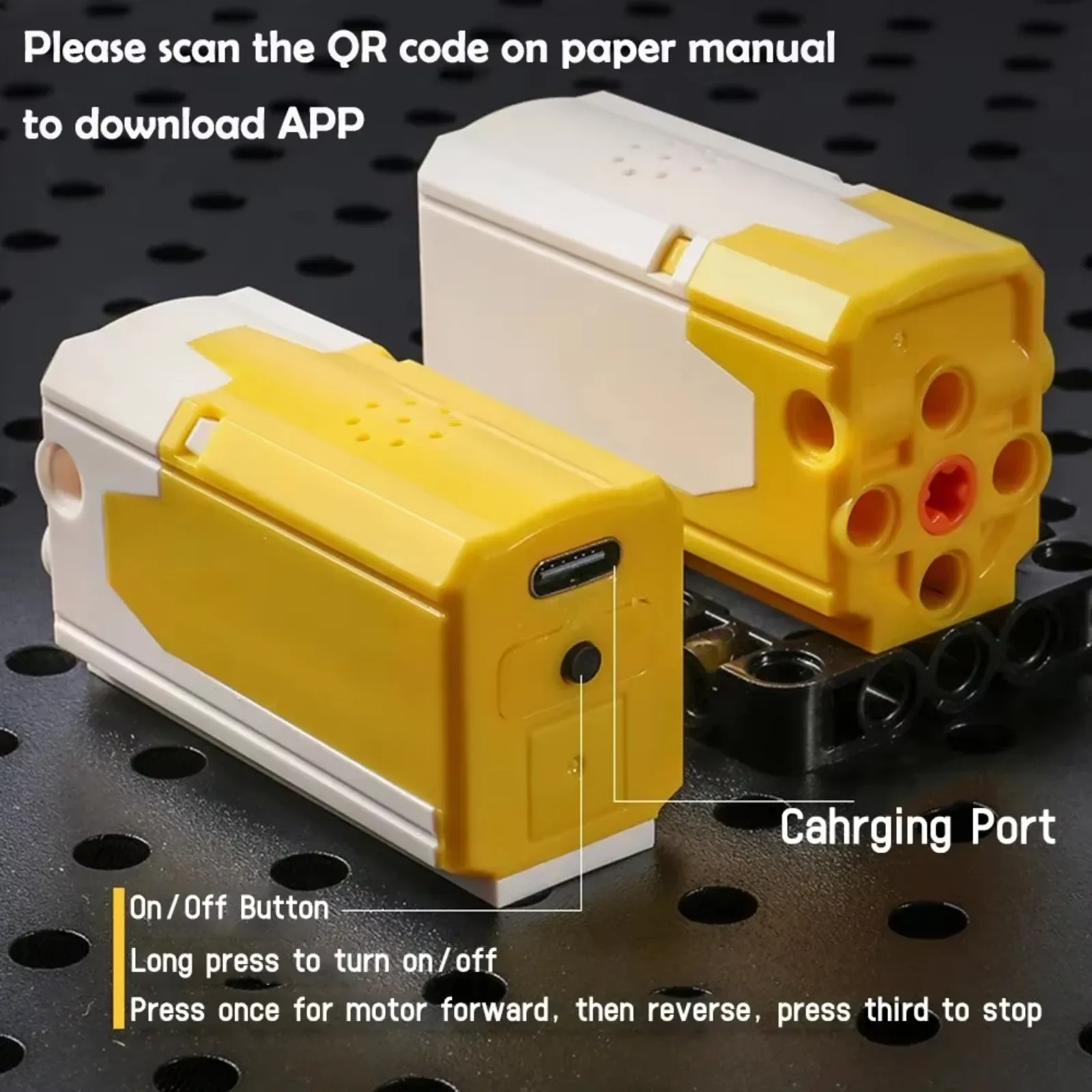 Kit de blocs de construction de boîte de vitesses MOC à 6 vitesses avec moteur de contrôle APP pour modèles 8883/8881