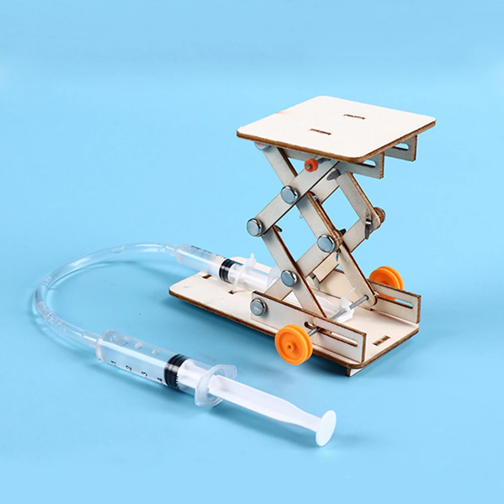 

Creative DIY Physics Model Kit Hydraulic Lift Table Materials Plastic Science Projects Teaching Equipment Educational Experiment
