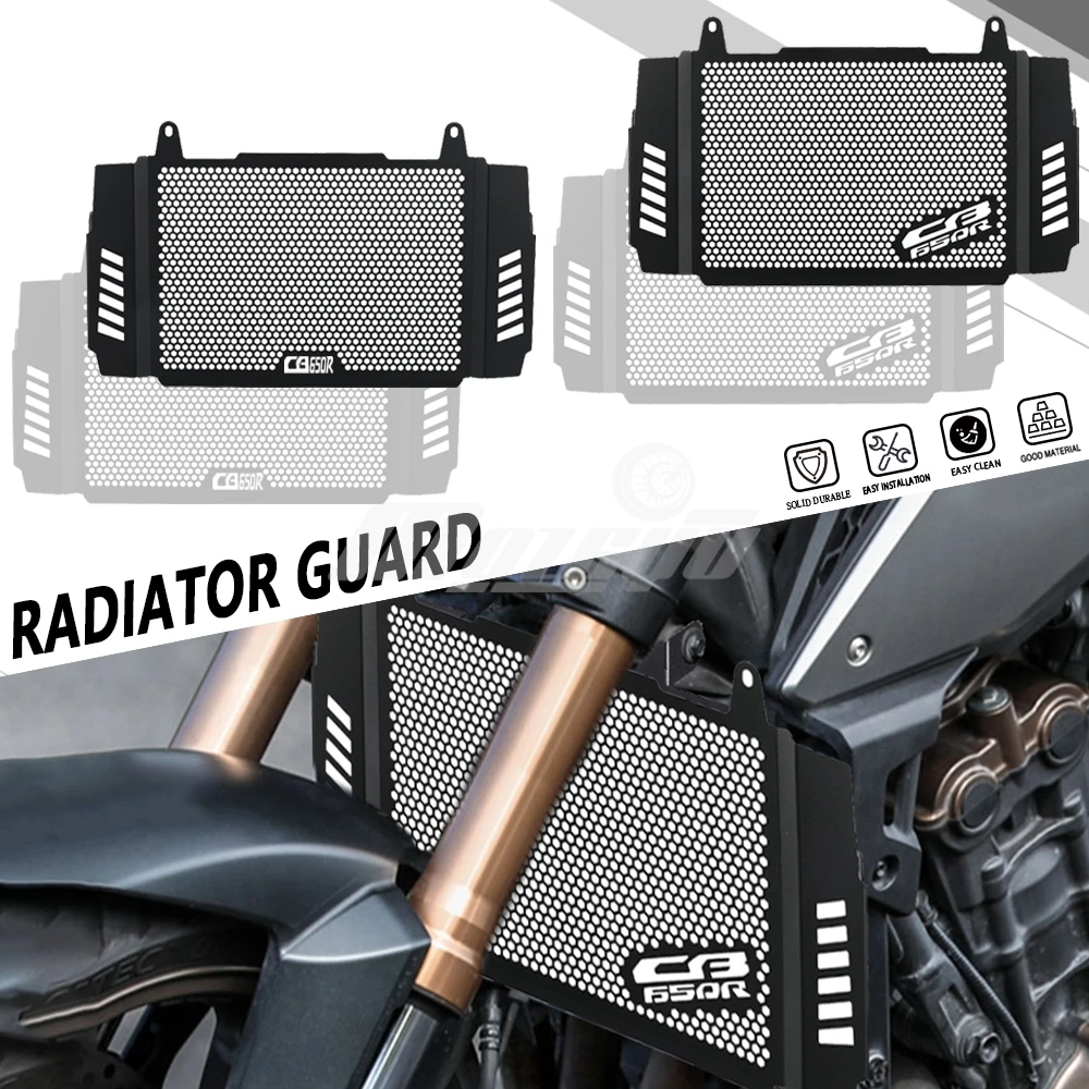 

For Honda CB650R Neo Sports Cafe Radiator Guard Grille Cover Protector CB 650 R 2019-2020-2021-2022-2023-2024-2025-2026-2027