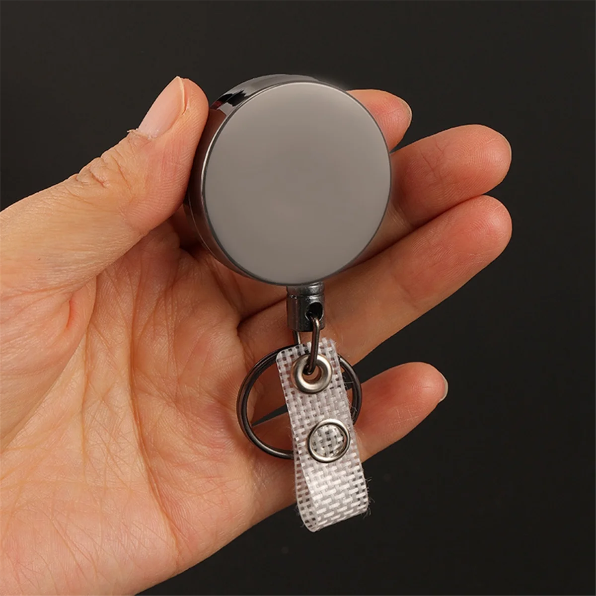 A71P سبائك الزنك سهلة السحب مشبك قابل للسحب مشبك سلك قوي مجتذب سهلة سحب سلك حبل المفاتيح #2