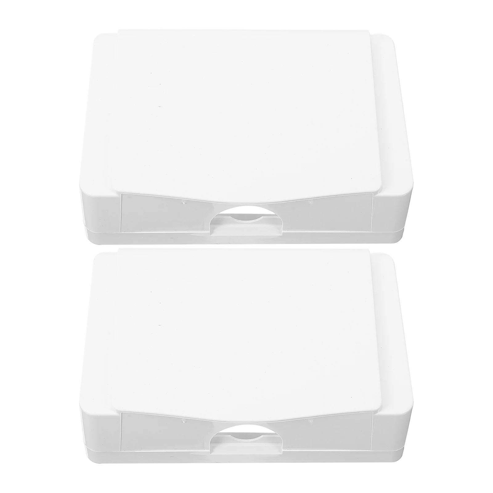 

2Pcs Waterproof Wall Cover Durable ABS Outlet Protector Flip-Up Socket Cover for Bathroom Kitchen Universal 118 Style