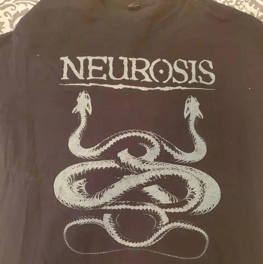 Neurosis Through Silver In Blood T Shirt remake black color TE6067