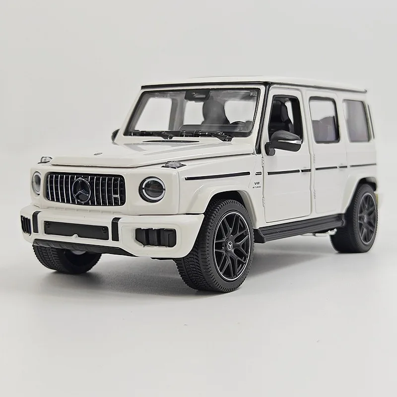 1:24 G63 W464 2026 G65 SUV Luxus-Automodell aus Legierung, Druckguss-Metall Geländewagen-Modell, Hochdetaillierte Sammlerstück-Dekoration – Detail 6
