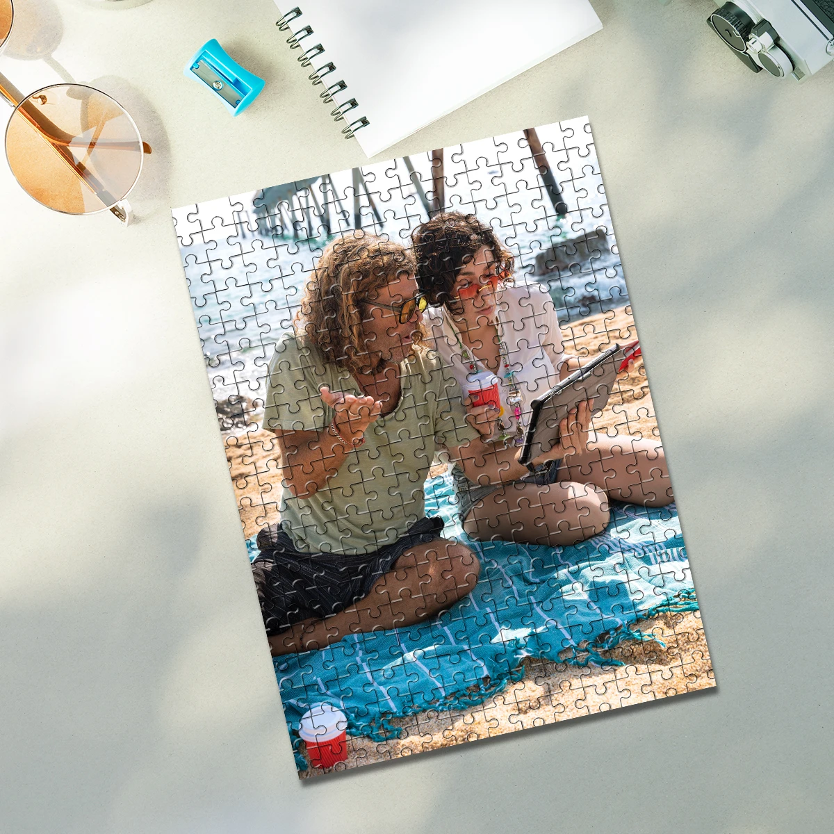 35/300/500/1025pcs Personalized Custom Photo Puzzle couple Handmade Birthday Gift Customized With One Image For Unique Birthday