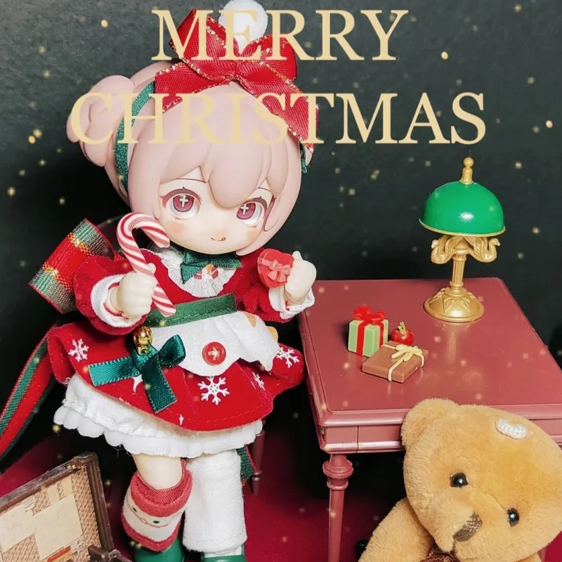 Original Nagi Jointly Movable Bjd Christmas Gift Kindergarten Wishing Party Series Action Figure Model Garage Kit Kid Xmas Toy