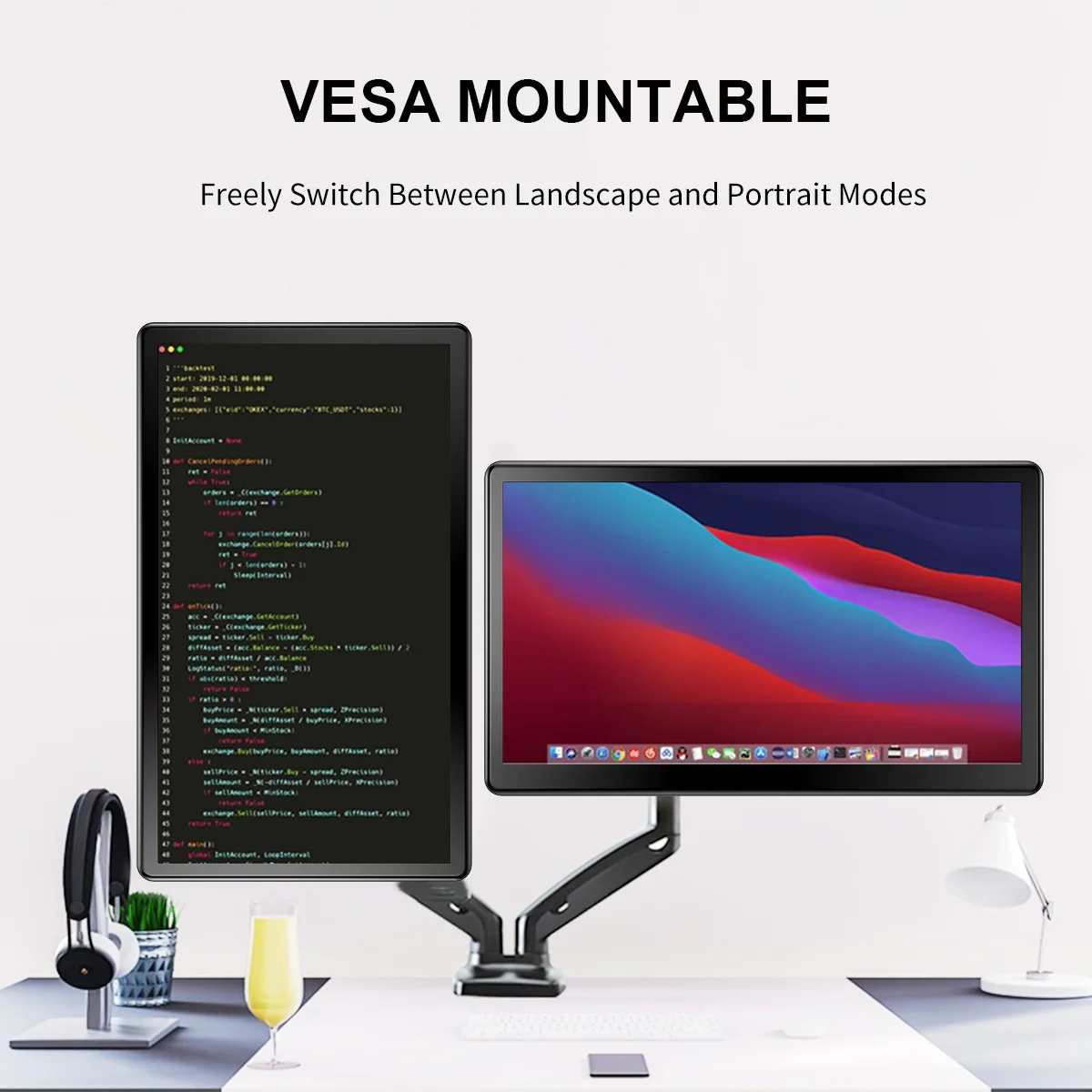 15.6 inch touch monitor display 1080P FHD 1920X1080 suitable for second monitor display supports VGA USB AV HDMI video input