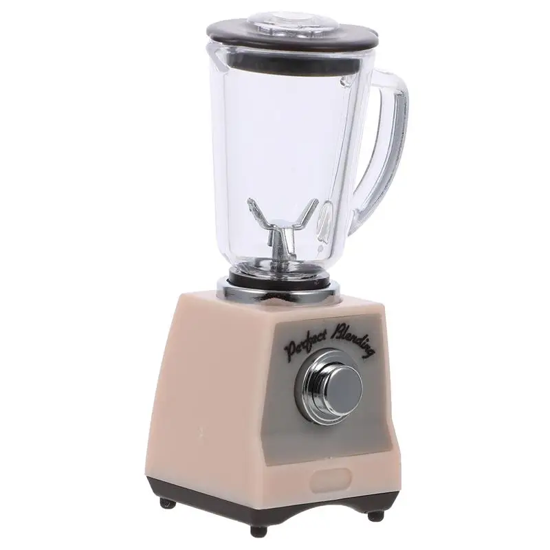 1:12 Miniature Scale Juicer ตุ๊กตาของเล่น Dollhouse Miniature ฉากอาหารเล่นของเล่นอุปกรณ์เสริมสําหรับเด็ก