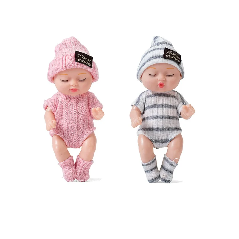 Bambole Reborn BJD da 1/4 pezzi: bambola lavorata a maglia alla moda Y2K con abiti vivaci, regalo ideale per bambini dai 3 ai 6 anni