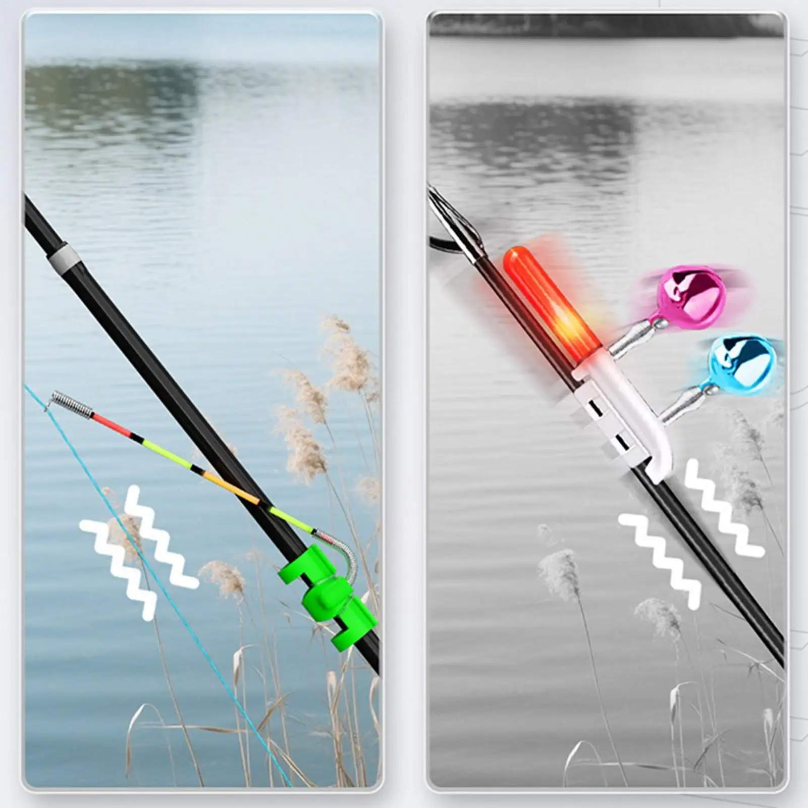 

Сигнализаторы для рыбалки, 3 шт., мгновенные, всепогодные, точные, профессиональные, для мужчин, для удочки, для ловли на приманку, для пресноводной рыбалки