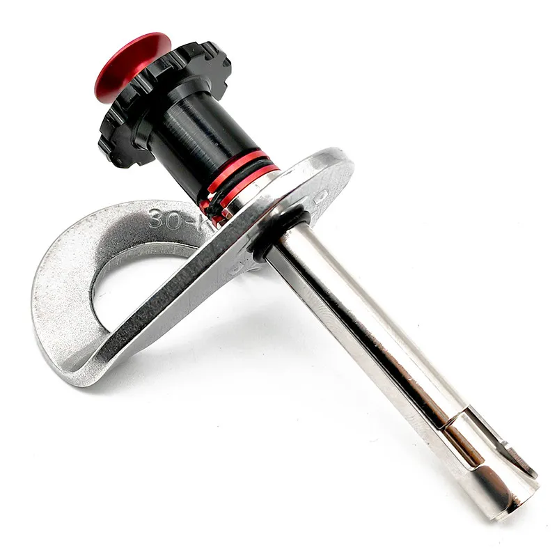 Removable anchor point new M10 rock nail anti-rotation spear nail quick release x60 aerial work retainer