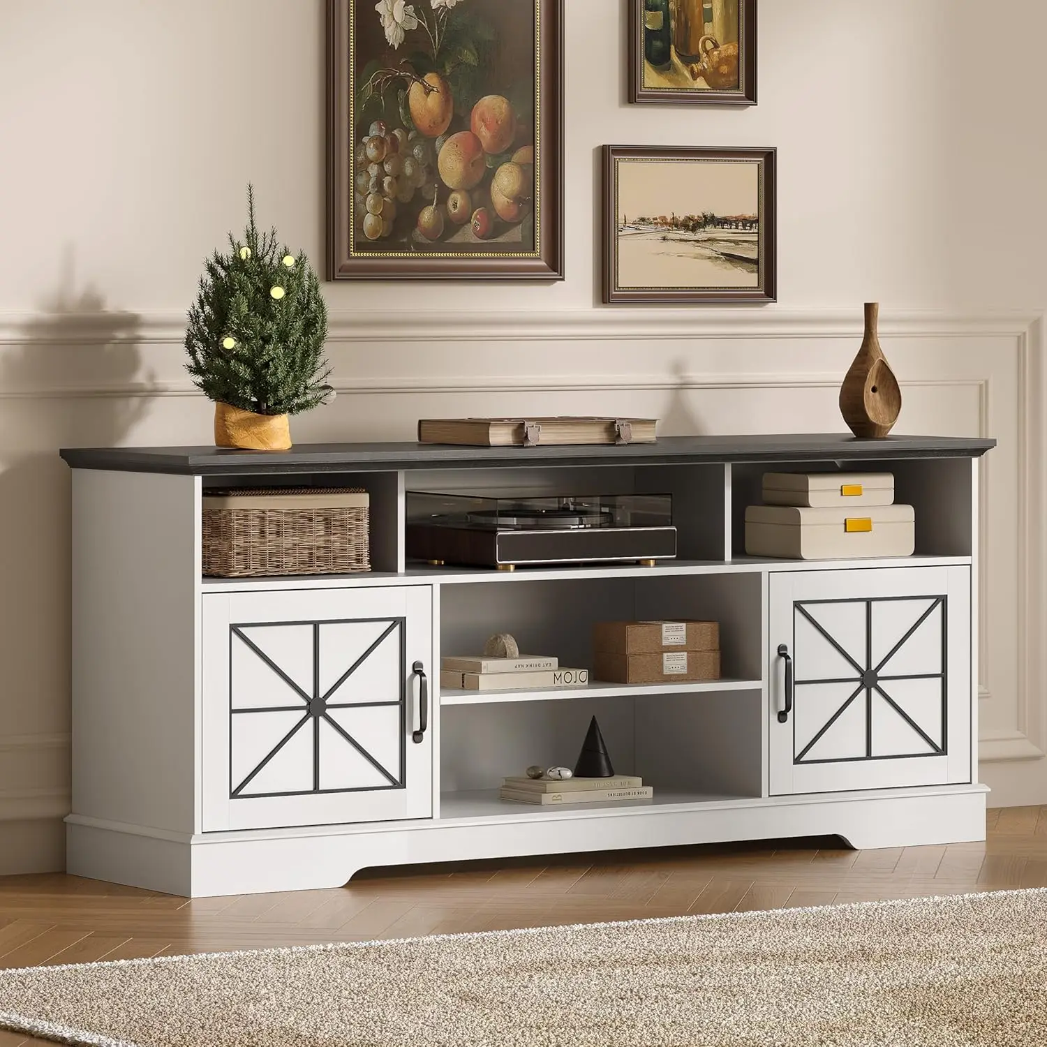 59" Farmhouse Tv St…