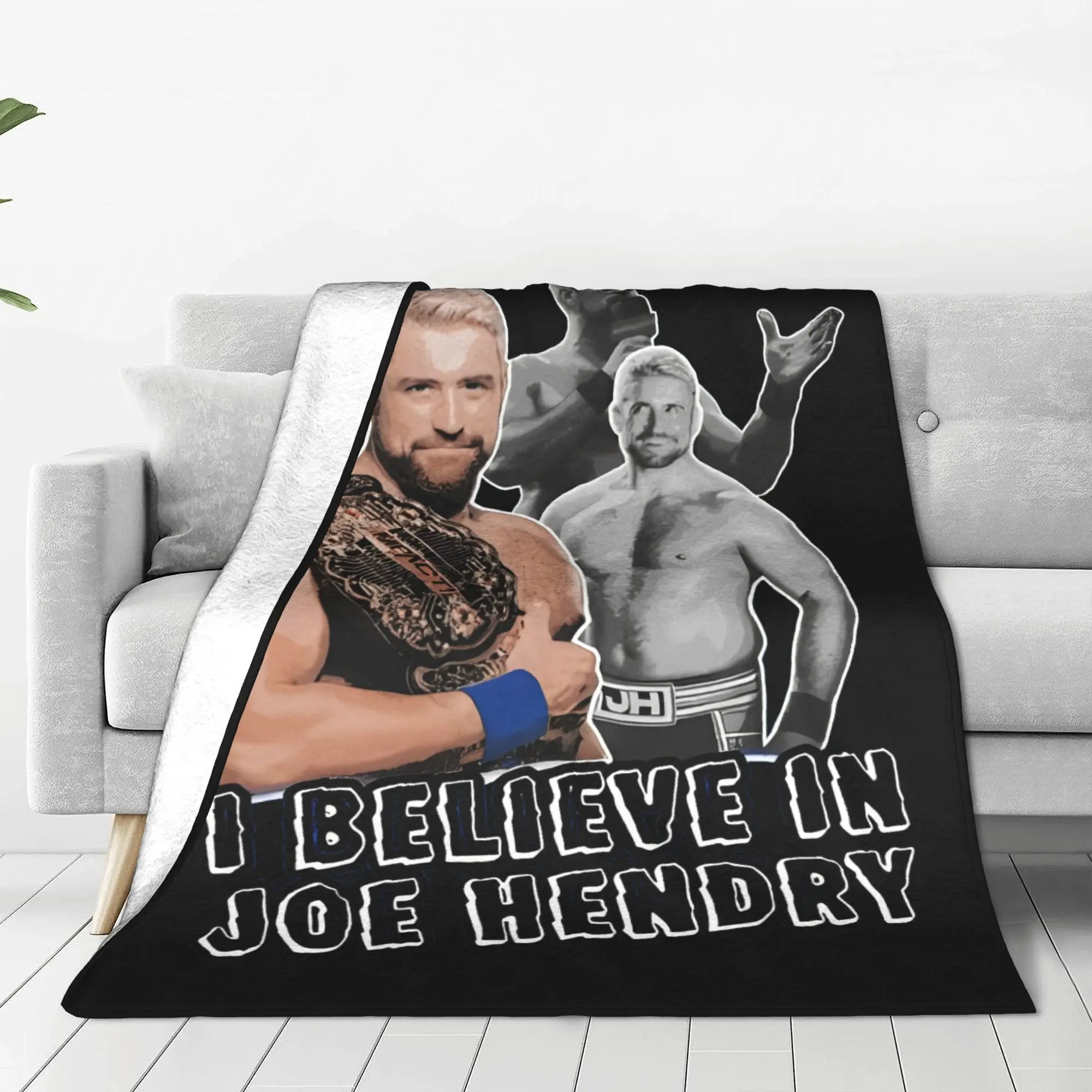 I Believe In Joe Hendry Blanket Super Soft Warm  Throw Blankets for Couch 50x60 Inch Multiple Sizes Plush Thin Quilt