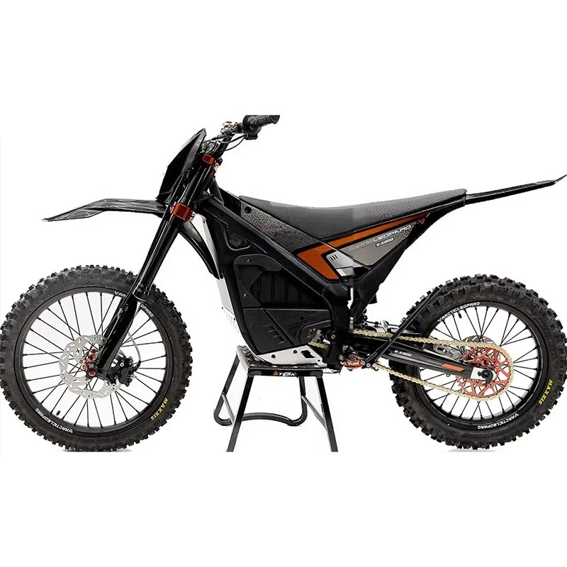 

SXLL Arctic Leopard Car Pro's electric bicycle, powerful off-road vehicle with rear hub motor, stainless steel frame 74V lithium