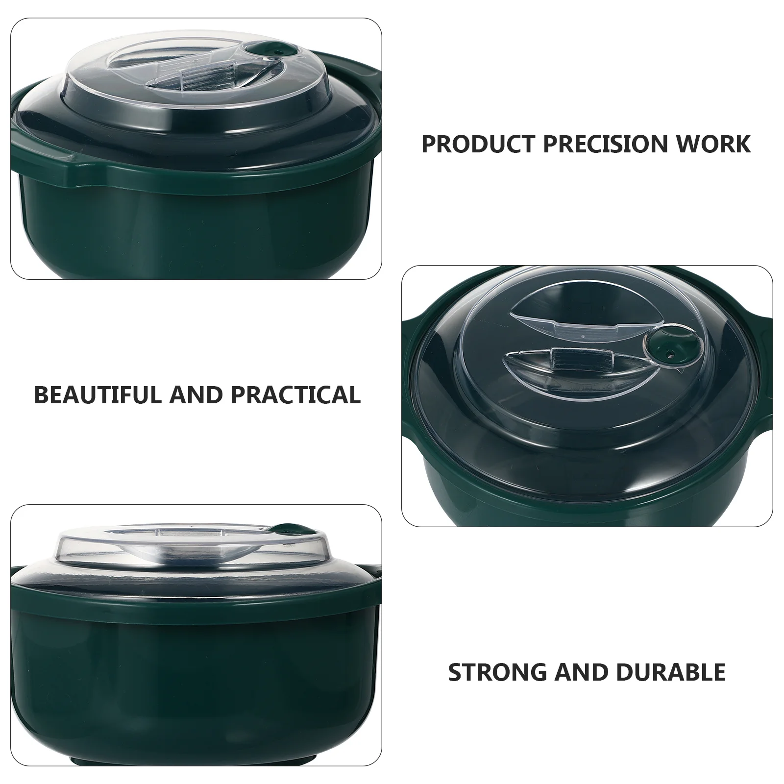 

Food Container Pp Material Microwave Safe Soup For Rice Noodles Salad Storage Kitchen Tableware Plastic Food Serving Bowl